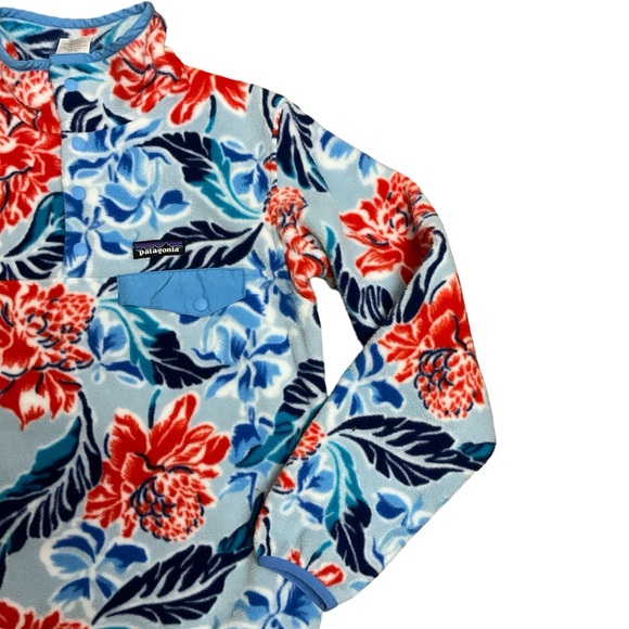 Patagonia Hawaiian Synchilla Floral Fleece Pullover - Picture 5 of 8